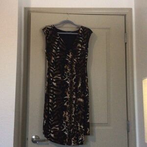 Saint Tropez West Animal Print dress.